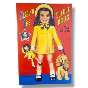 Carolyn Lee Paper Dolls by Queen Holden 1991 Shackman Uncut Vintage Reproduction
